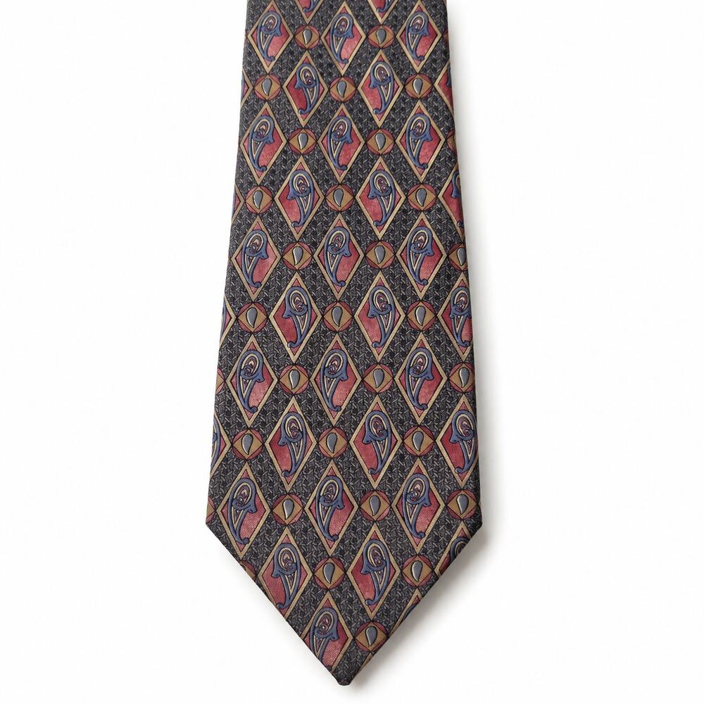 3/$20 Vintage Zylos George Machado 100% Silk Neck Tie